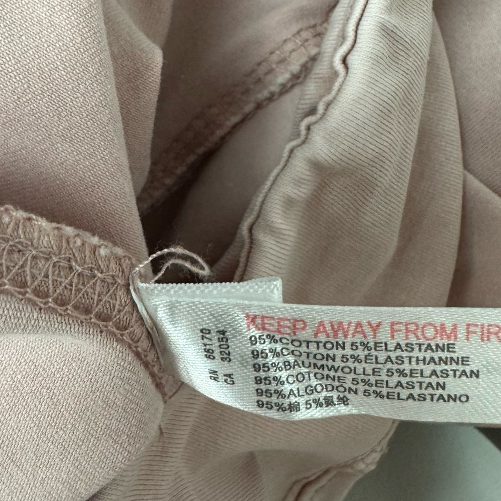 Urban Outfitters Out From Under Leggings Pants Aria Seamed Light Pink Knit Solid - Picture 8 of 9